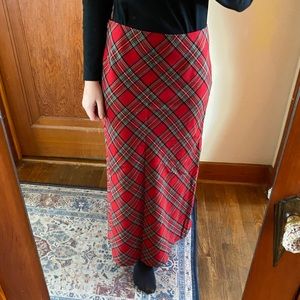 Ralph Lauren Tartan maxi Skirt